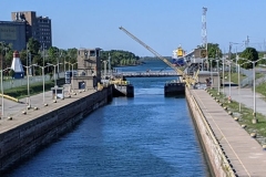 Welland Lock #8 Opening