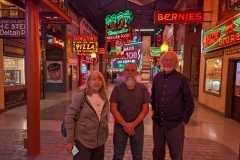 Tod Swormstedt, ASM founder in center with Maureen and Jim Potts