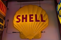 Shell pectin Lexan sign