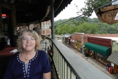 Balcony Restaurant at Basin Park Hotel, Eureka Springs