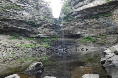 95 foot Cedar Falls at Petit Jean state park.