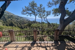 View at Nepenthe Restaurant Big Sur