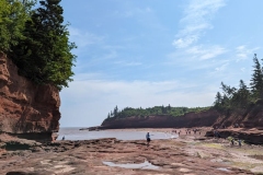Bay Of Fundy, NS Extreme low tide