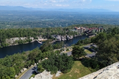 Sky Top Path view of Mohonk Mountain House, NY