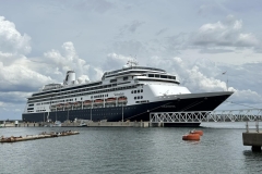 Volendam in port, Charlottetown, PEI