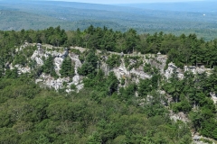 View of Eagle Cliff from Sky Top path