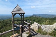Gazebo with southern view on Sky Top road