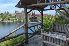 Gazebo on Sky Top path