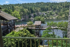 Lake view from balcony