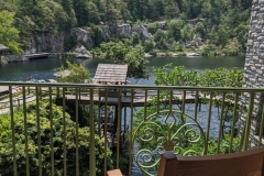 Lake view from balcony