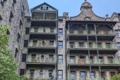 Lake view room balconies