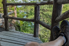 View from Eagle Cliff trail