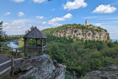 View from Eagle Cliff trail