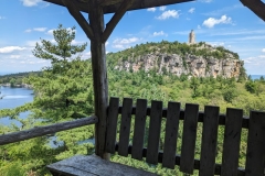 View from Eagle Cliff trail
