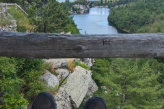 View from Eagle Cliff trail