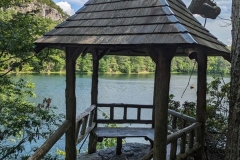 Undercliff path gazebo