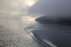 Sunrise Leaving Fidalgo Island