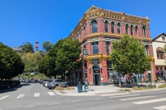 Water Street Victorian Buildings, Fire Tower, Port Townsend