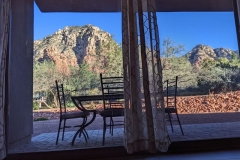 Airbnb with Thunder Mountain View from Living Room