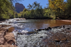 Crecent Moon Park, Oak Creek with Cathedral Rock in distance