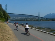 Seawall bike path, Stanley Park