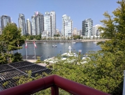 View from room, Granville Island Hotel