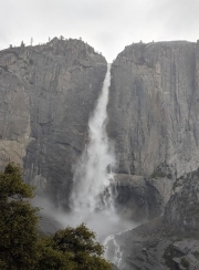 Yosemite Upper Falls from Trail