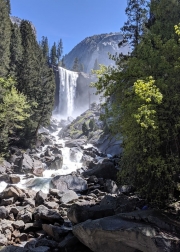 Yosemite Vernal Falls Mist Trail